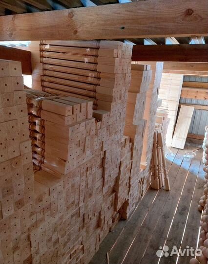 Балясины из хвои