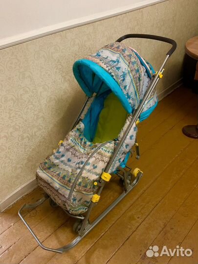 Коляска санки