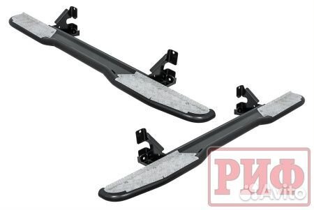 Пороги риф силовые Toyota Land Cruiser Prado 120