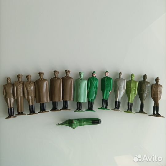 Солдатики Советской армии (з-д Прогресс)
