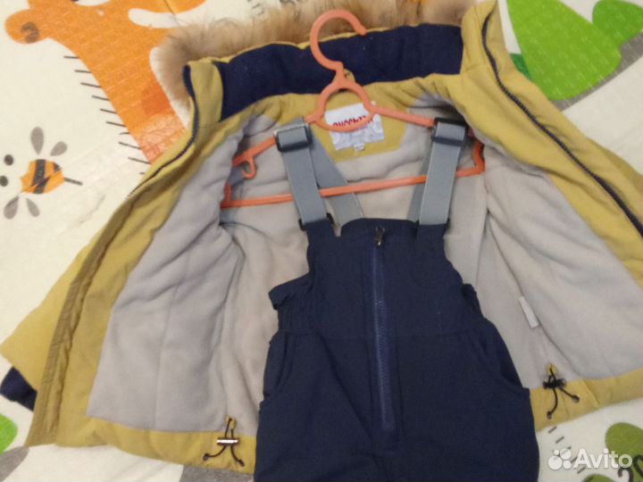 Куртка зимняя детская 86 для мальчика