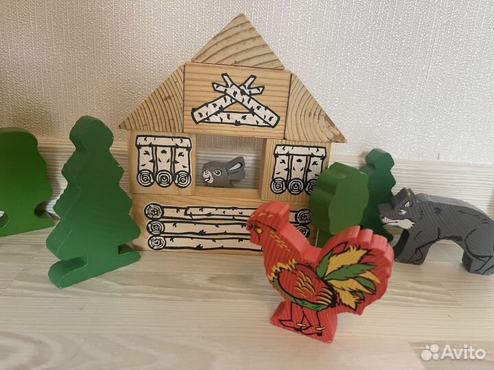 Деревянный набор Томик