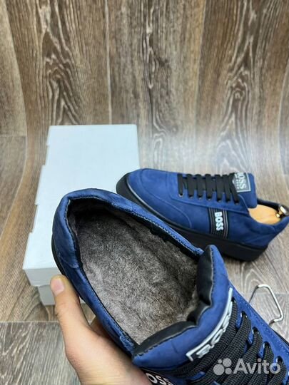 Кеды мужские зимние Hugo Boss