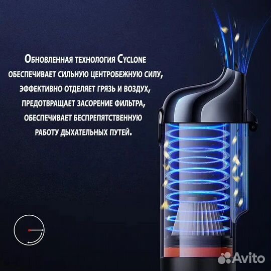 Автомобильный пылесос Baseus A5 Car Vacuum Cleaner
