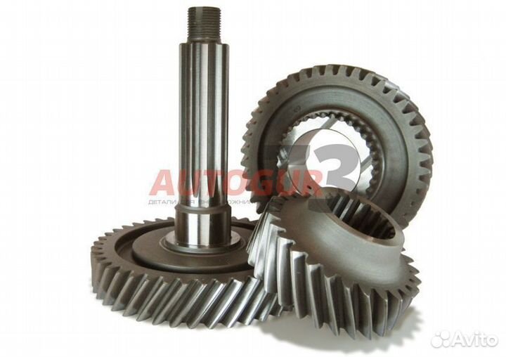 Комплект шестерен раздаточной коробки УАЗ косозуб