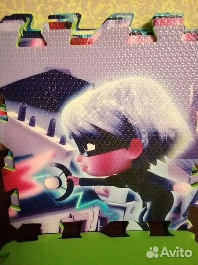 Детский коврик для ползания пазл