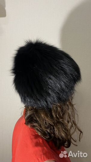 Шапка норковая женская