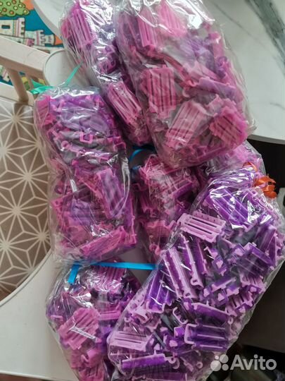 Зажимы гофре для прикорневого объема