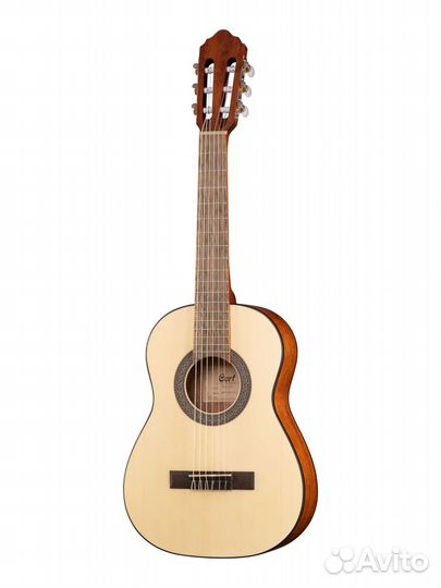 Классическая гитара с чехлом, размер 1/2, Cort