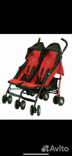 Прогулочная коляска для двойни Chicco Echo Twin