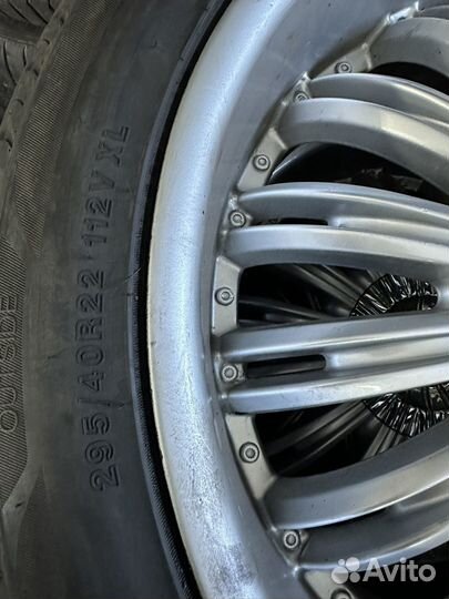 Диски r22 с резиной toyota land cruiser
