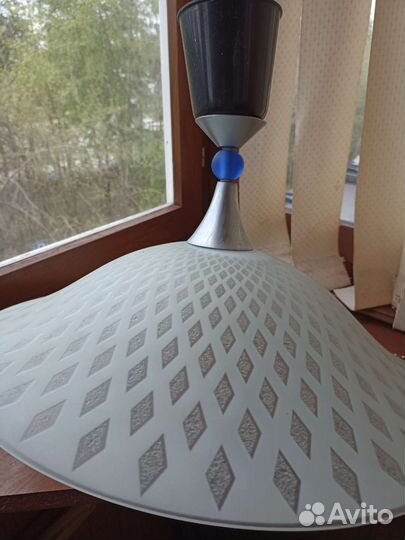 Люстра бу (стекло)