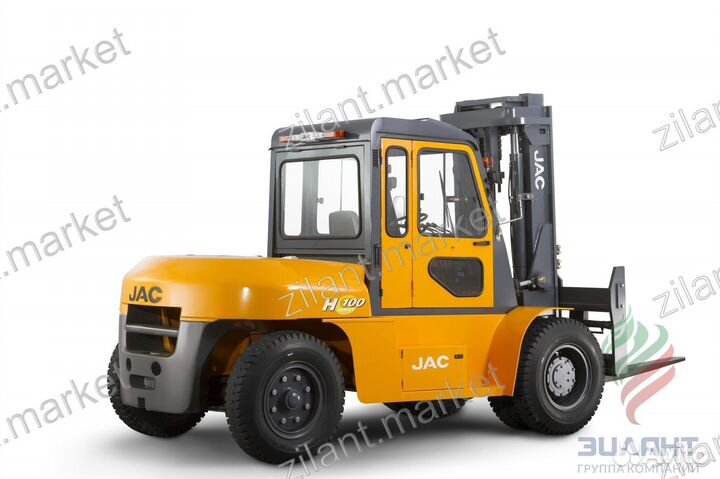 Дизельный вилочный погрузчик JAC cpcd 100, 10 T
