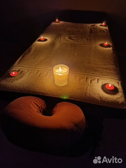 Массаж классический и горячими камнями