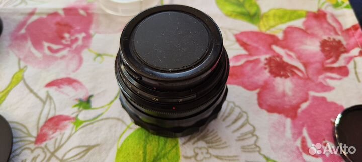 Объектив Юпитер 9 85 1, градиентный фильтр, бленда