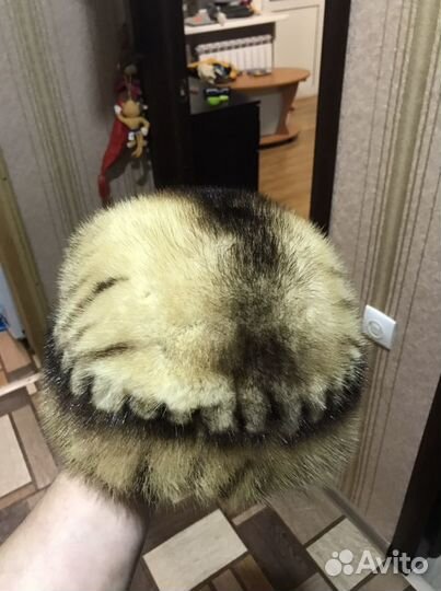 Шапка норковая женская