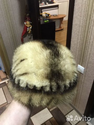 Шапка норковая женская