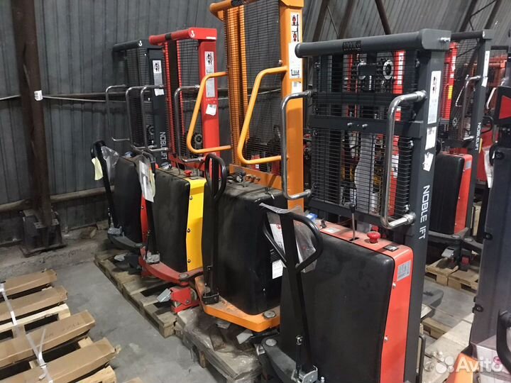 Штабелеры с электроподъемом