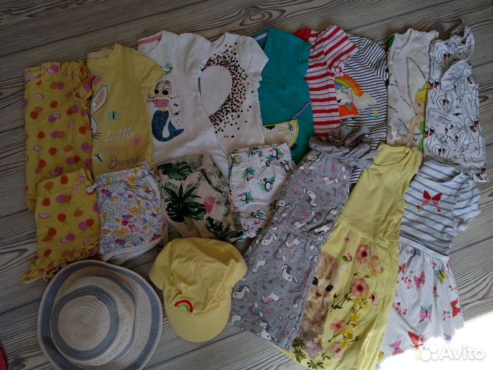 Фирменная одежда на девочку 3-4 года пакетом