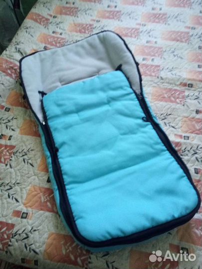 Тёплый конверт в коляску