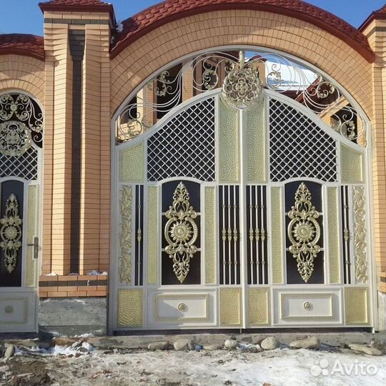 Кованые ворота