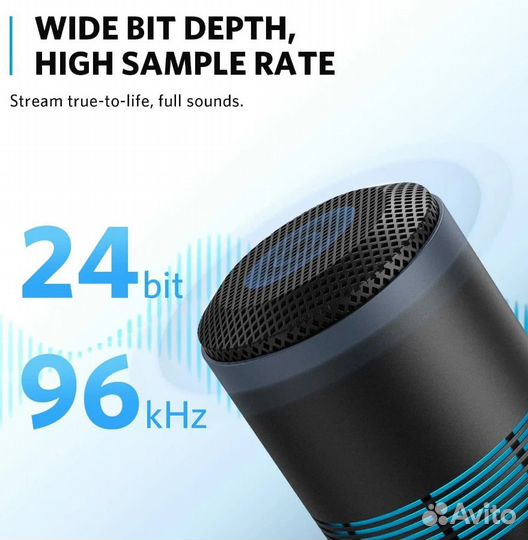 Микрофон для стриминга Anker PowerCast M300