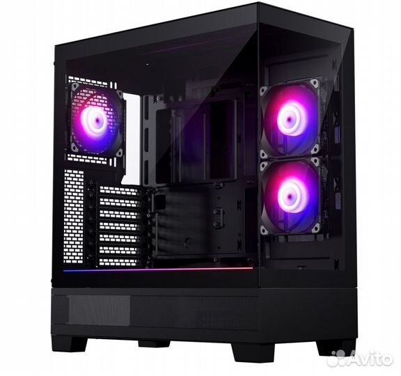 Корпус ATX Phanteks 523 XT View Black черный стекл