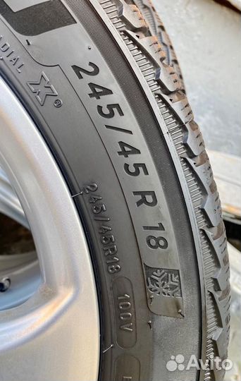 Зимние колеса mercedes С-класс Е-класс