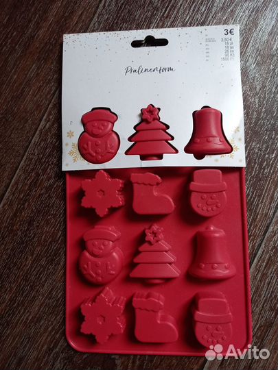Силиконовая форма для выпечки новая