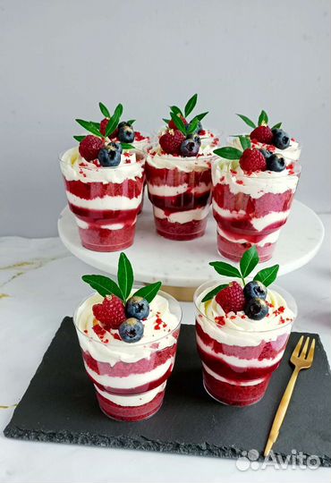 Трайфлы эклеры капкейки муссовые эскимо