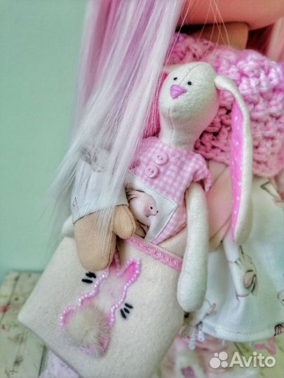 Интерьерная кукла ручной работы