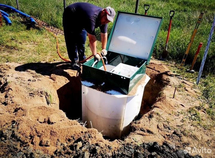 Септик без откачки - монтаж в подарок