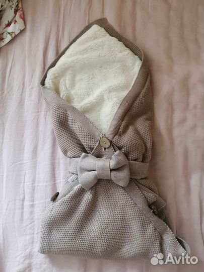 Плед конверт на выписку