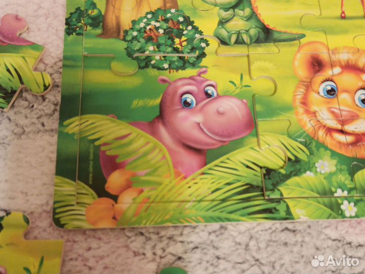 Деревянные пазлы 30 шт