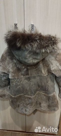Дубленка для девочки