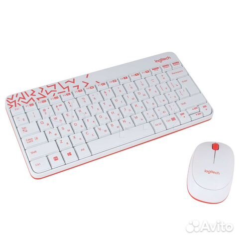Беспроводная клавиатура мышь Logitech MK240