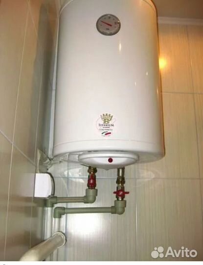 Установка бойлера водонагревателя