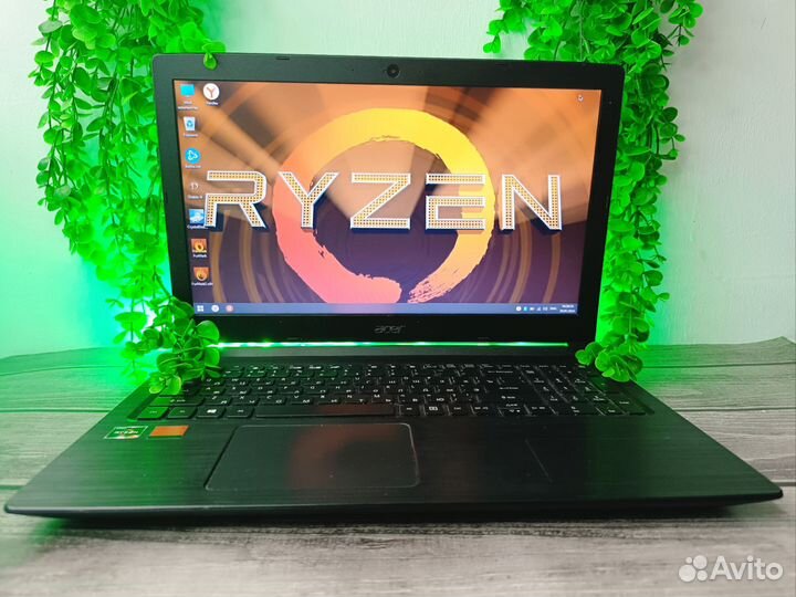 Игровой Ноутбук Acer/Ryzen/12GB-DDR4/SSD480