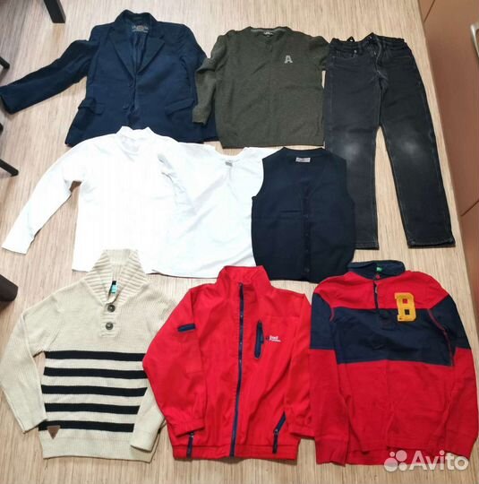 Пакет вещей на мальчика 122-150
