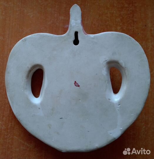 Панно настенное Монголка Фарфор размер - 17х17 см