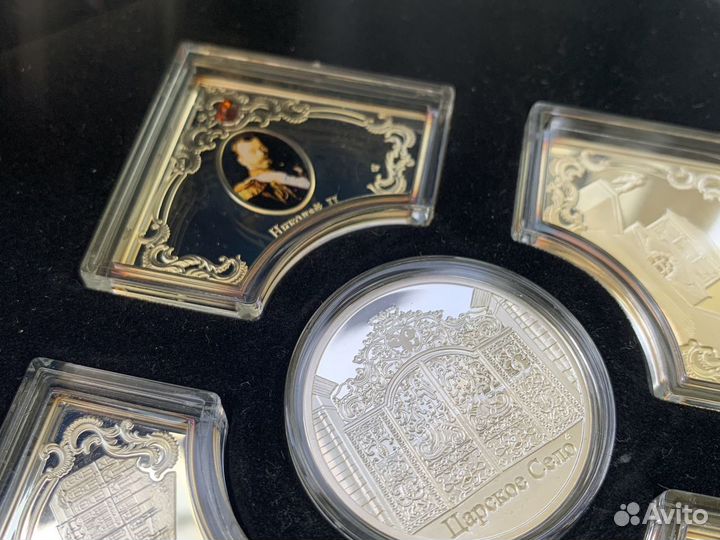 Остров Ниуэ 2 доллара набор из 5-ти монет 2012 