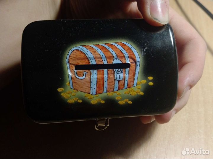 Копилка сундук (железо)