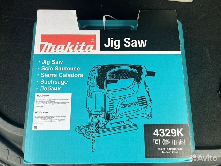 Лобзик makita 4329k в кейсе