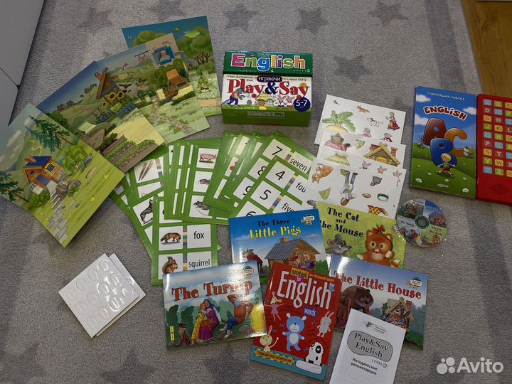 Говорящая азбука и набор для изучения английского