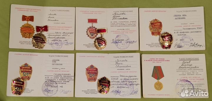 Ударник 9 пятилетки и победитель соц. сор. 1976г