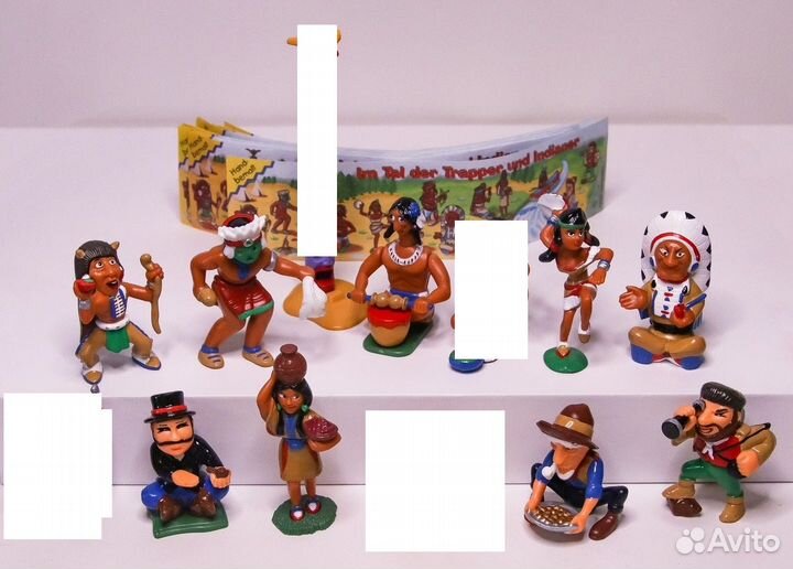 Киндер Трапперы и индейцы