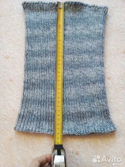 Шарф снуд вязаный