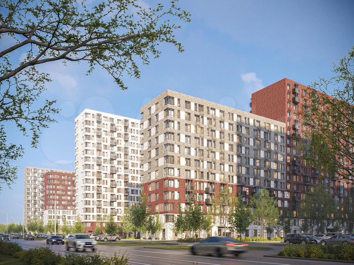 3-к. квартира, 53,7 м², 8/17 эт.