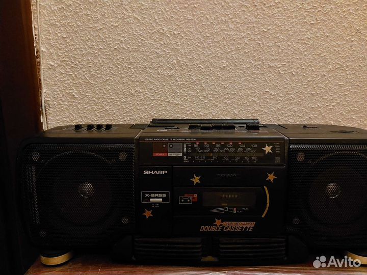 Кассетный магнитофон sharp