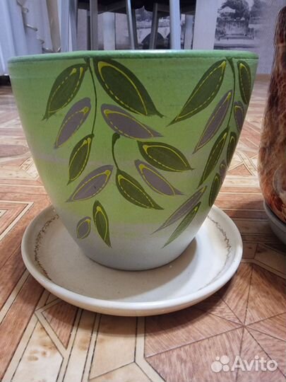 Керамические горшки бу